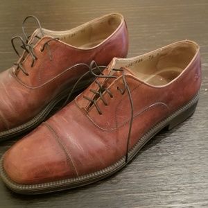 Salvatore Ferragamo Brown dress shoe